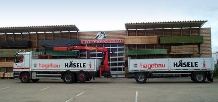2002: Eröffnung des Holzbau-Fachhandels