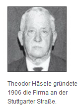 Gründer Theodor Häsele